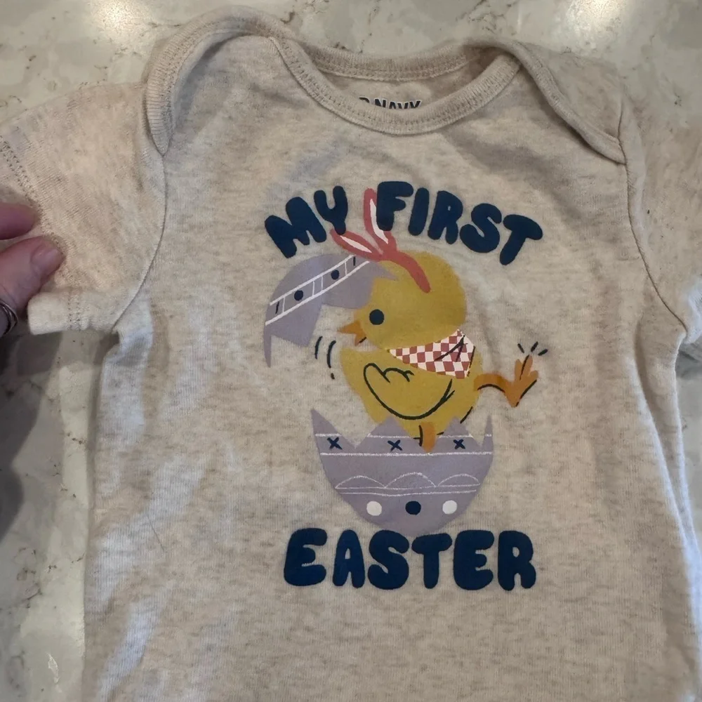 Old Navy 6-12M My First Easter' Kids One Piece